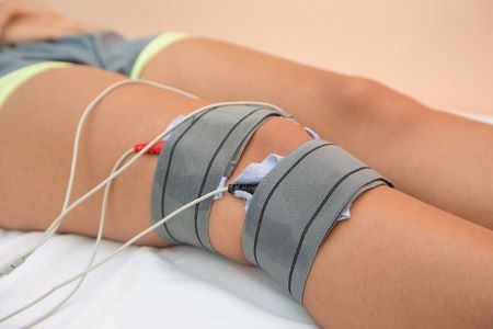 een peesontsteking aan de knie
